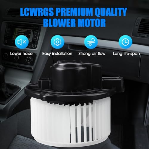 Image of AC Blower Motor 700228 for 2010-2019 Subaru Outback Legacy | for 2007-2009 RX350 Cadillac CTS, 2006-2010 Toyota Sienna HVAC Heater Blower Motor Fan, Direct Fit, OEM Replacement