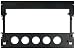 Produktbild NEC PDWXS 46 55 L Extra Slim Wandhalter 116,8 cm (46 Zoll) bis 139,7 cm (55 Zoll)