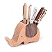 Artinova Elephant Shape Wooden Pen Cup/Pen Holder Desk Organizer with Cell Phone Stand ARTA-0057
