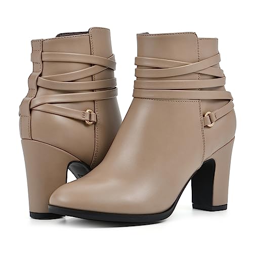 WHITE MOUNTAIN Women's Shoes Teaser Block Heel Bootie2