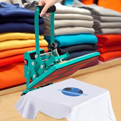 15x15 Heat Press Machine, Slide Out Heat Press for T-Shirt, Clamshell Heat Transfer Digital Sublimation Heat Press Machine for T Shirt, Pillows, Bag, Mats - Thumbnail 3