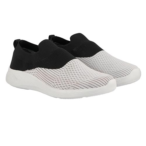 Image of Men's Slip-On Sports Shoes | Lightweight & Comfortable Laceless Sneakers for Casual Wear, Walking, Gym & Outdoor Activities