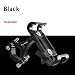 Produktbild Fahrrad-Telefon-Einfassung - Kühlen Mountainbike Berg So Für Irgendeinen Smart-Phone Handy-Halter Für Motorrad-Fahrrad-Lenker Cradle-Telefon-Einfassung 1Pc - Schwarz Drehbare