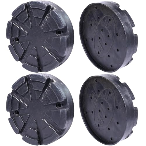 AIWFL 4Pcs Rubber Auto Lift Pads Round Car Lift Pads Automotive Hoist Pad Accessories fit for Car Truck Hoist