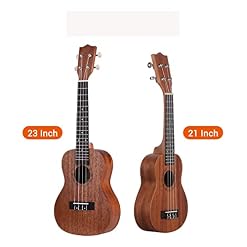 ukulélé Voyage 21 23 Pouces Ukulele Acajou avec Sac De Transport Strap Strap Strings Tuner (Color : 23inches) - Les Beatles, Paul McCartney, John Lennon, RIngo Starr, George Harrison ukulélé Voyage 21 23 Pouces Ukulele Acajou avec Sac De Transport Strap Strap Strings Tuner (Color : 23inches) – Image 4