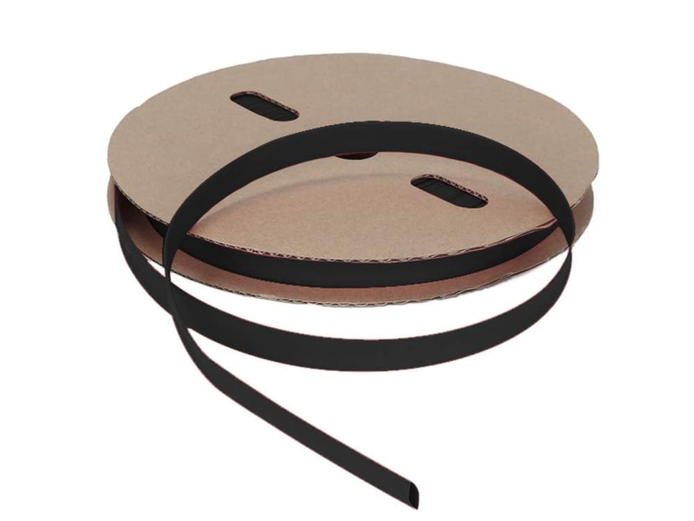 Kable Kontrol Heat Shrink Tubing - 2-1/2” Inch - 100' Ft Long, Black Polyolefin - 2:1 Industrial Shrink Tube & Cable Sleeve for Electrical Wire Insulation - Rated for 600 V