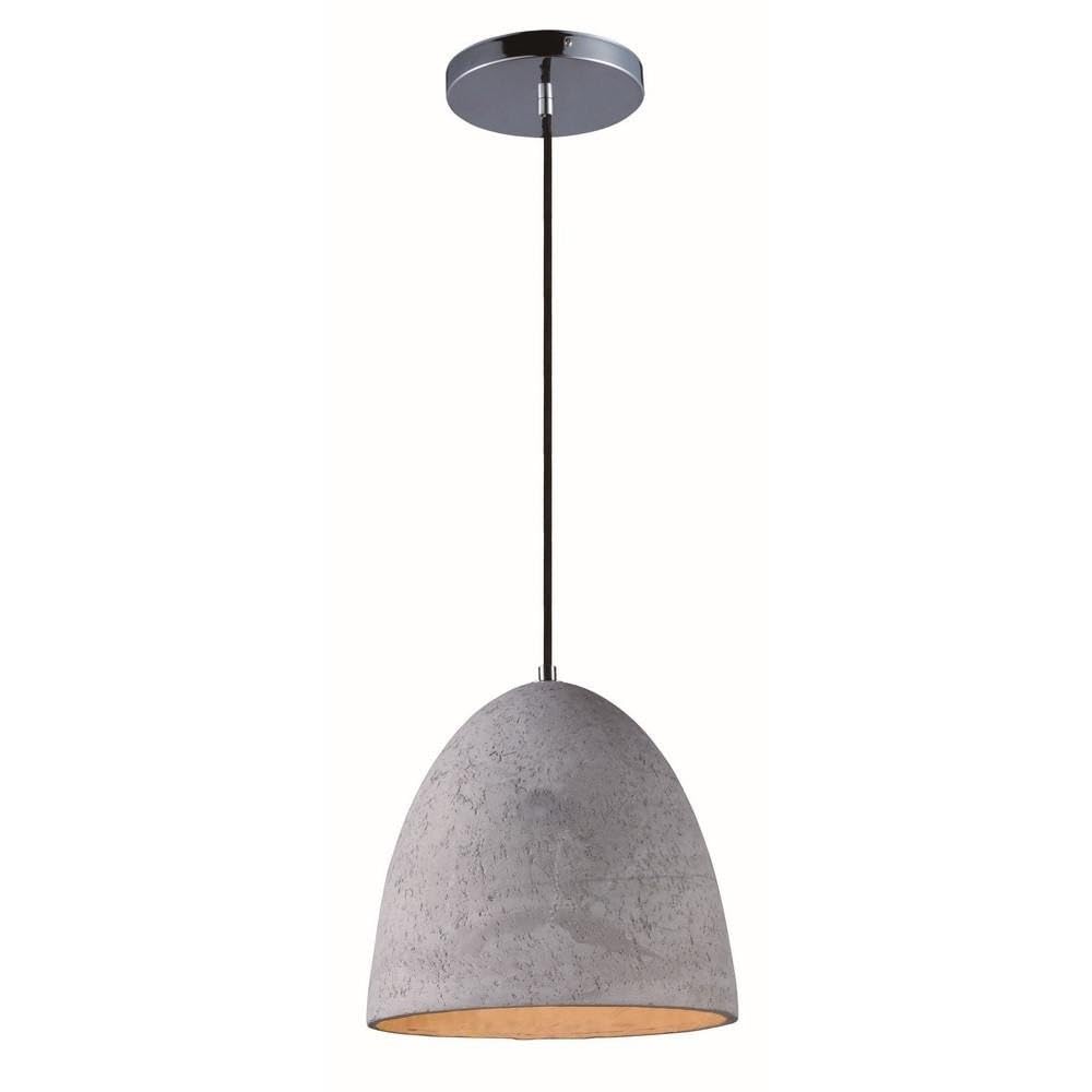 Maxim Crete 1 Light Medium Pendant with Polished Chrome Finish