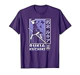 Bleach Rukia Kuchiki Pixelated Background Anime T-Shirt
