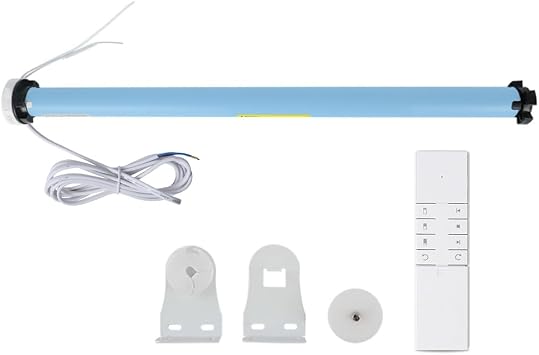zemismart Zigbee Roller Blind Motor for 38mm Tube,Voice Control/Application/Timer,Echo/Google Home Control,0.8N Tubular Motor Shutter Motor Packed with Remote3