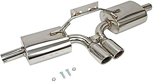 cerbordy Cat Back Exhaust System, Compatible with 97-04 Porsche Boxster S 986 M96 2.5L/ 2.7L/ 3.2L Flat-6 Engines ONLY