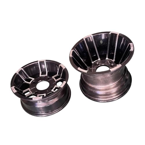 Roues avant 10 pouces en alliage d'aluminium pour quad et karting avec pneus 21x7-10