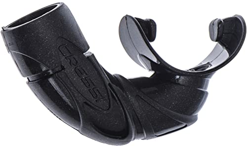 Cressi Mouthpiece For Snorkel, Black, Corsica/Mexico #TOP1