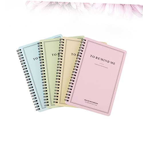 Bloc notes pratique avec couverture simple et reliure spirale pour une écriture fluide à plat