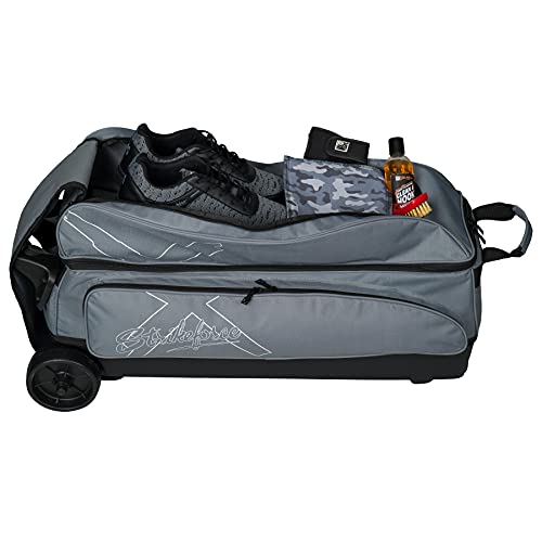 Strikeforce Hybrid X Triple Roller Bowling Bag Charcoal #TOP15