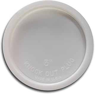 Jones Stephens Corp - 3 Plastic Knock-Out Test Plug