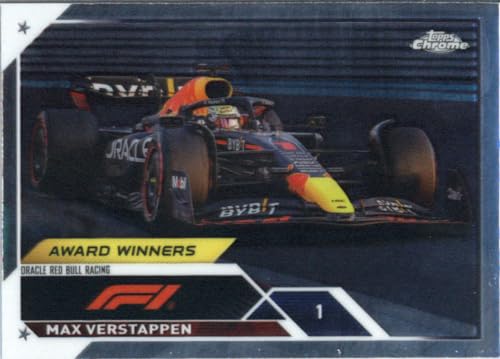 2023 Topps Chrome Formula 1#189 Max Verstappen F1 AWARD WINNERS Official F1 Racing Card in Raw (NM or Better) Condition