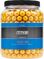 T4E Paintball Kugeln Sport PAB 68, Farbmarkierungsmunition gelb, Kaliber 0,68, 500 Stück