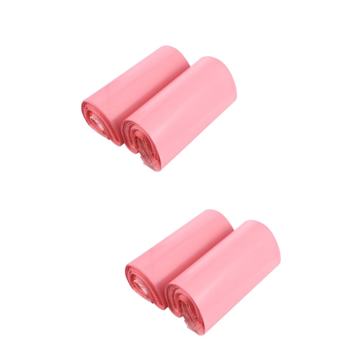 Angoily 400 Szt. Sztuk Wodoodpornych Kopert Kurierskich z Samoprzylepnym Zamknięciem Różowe Torby Do Wysyłki Pakowe Odporne Warunki Atmosferyczne i Uszkodzenia