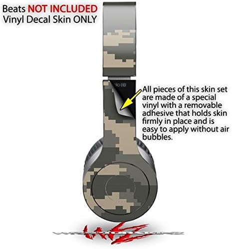 Skin Decal Wrap Works with Original Beats Solo HD Headphones WraptorCamo Digital Camo Combat Skin Only (Headphones NOT Included)