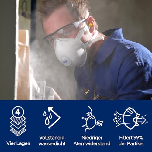 FFP3-Maske mit Ventil von Dräger X-plore 1330 V