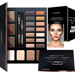Youngfocus Augen-Makeup Brow Contour Kit Lidschatten