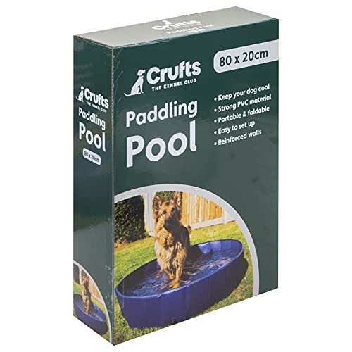 VFM/Crufts - Foldable Pet Bath Tub, Paddling Pool for Dogs, Dog Toy, Portable Bath (80cm X 20cm) - Image 8