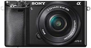 Sony Alpha a6000 Mirrorless Digital Camera 24.3MP SLR Camera with 3.0-Inch LCD (Black)