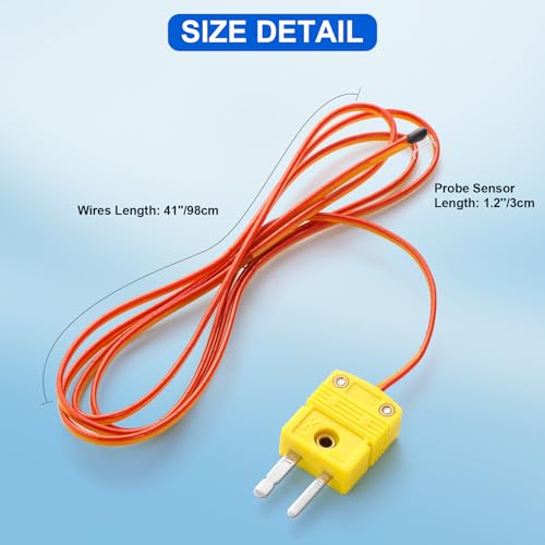 Sonde thermocouple compatible Traeger Timberline 850 1300 capteur RTD pour grill à granulés - 6