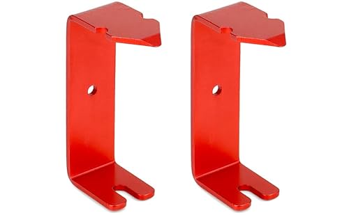 QWORK Red Archery Accessories Peep Sight Installer and Bow String Separator Tool - Easy Install for Center Serving, Peeps & Silencers with String Protection