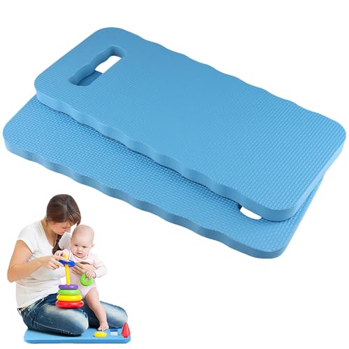 Jidyllic Cuscini per Ginocchia per Il Giardino,2 PCS Tappetino per Ginocchia per Giardinaggio Ginocchiere da Lavoro con Manici Scanalati Ginocchiere per Giardinaggio e Lavoro all'aperto