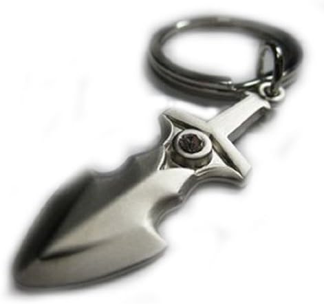 Tanboo World of Warcraft DOTA Kohler's Dagger Knife Keychain Pendant Cosplay Game Jewelry,with Tanboo Card and Gift Box