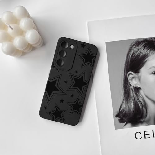 Lovmooful for Samsung Galaxy S23 Case Cute Star Black Design-Black Star by Lovmooful - Used condition - Image 5