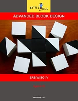 Paperback Advanced Block Design - ERB/WISC-IV Book