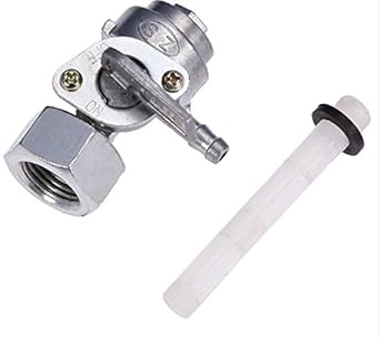 Hoypeyfiy 16mm x 1.5mm Generator Fuel Shut Off Valve, Gas Tank Petcock Fuel Switch Replacement Compatible with Predator, Generac, Champion, DuroMax, Powermate Portable Gasoline Generators