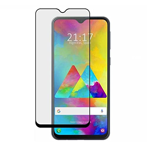 Todobarato24h Protector Samsung Galaxy A10S (6.2) Cristal Templado Negro Completo Full Glue