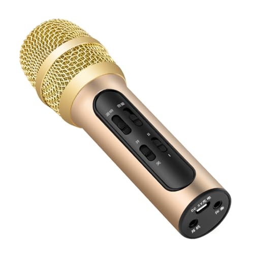 Microphone chant en direct grosse membrane en aluminium longue autonomie