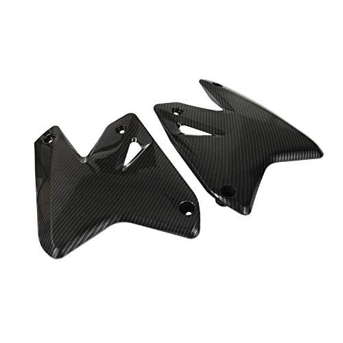 Drz400 Plastic Fender Fairing Kit Set,Plastic Body Work Fender Kit Replacement For Drz400 Drz400S Drz400Sm All Year Dirt Bike Supermoto Imitation Carbon Fiber #TOP2