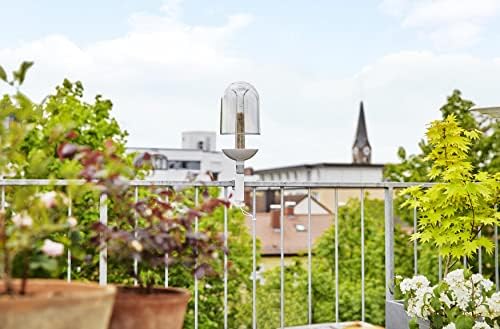 Gardena ClickUp! Uchwyt balkonowy: Uniwersalny uchwyt do wszystkich produktów ClickUp! łatwe w użyciu, odpowiednie na prawie każdy balkon (11410-20)