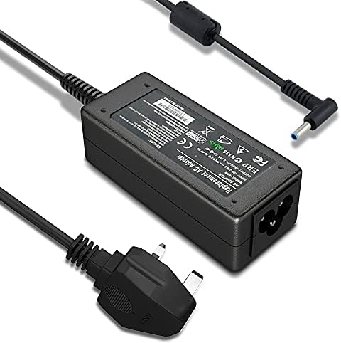 45W Laptop Charger for HP, 19.5V 2.31A Power Adapter for HP Stream 11 13 14 Series, Elitebook Folio, Spectre Ultrabook, Pavilion Touchsmart and More(4.5mm * 3mm)
