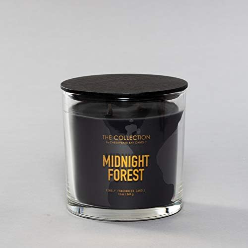 Chesapeake Bay Candle TA95188 jar Candle, Silkscreen, Black