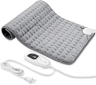 Heating Pad, Electric Heat Pad for Back Pain and Cramps Relief - Electric