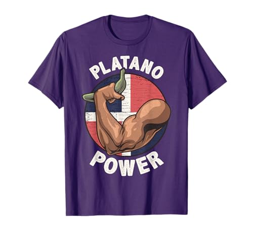 Platano Power Dominican Republic Pride Merch T‑Shirt