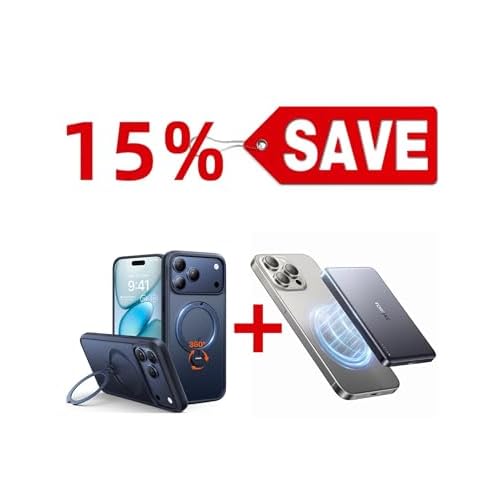 MinMag 10,000mAh Power Bank & Magnetic Case — Buy Together to Save 15%