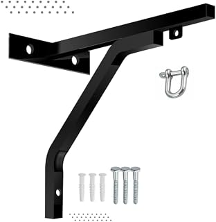 Punching Bag Hanger - Heavy-Duty Punching Bag Mount Made from Premium Quality Steel - Universal Heavy Bag Hanger for MMA Punch Bag up to 130 lbs. Load Resistance