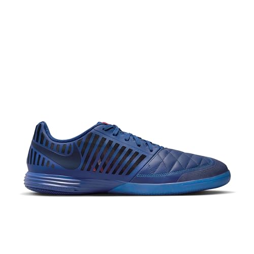 Nike Nike Lunargato II Indoor/Court Low-Top Soccer Shoes (580456-401, Deep Royal Blue/Deep Royal Blue) Size 7