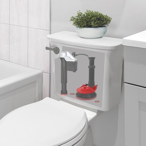 Image of Korky Large 3-Inch Toilet Flapper - Easy to Install - Made in USA, 3062 (2)