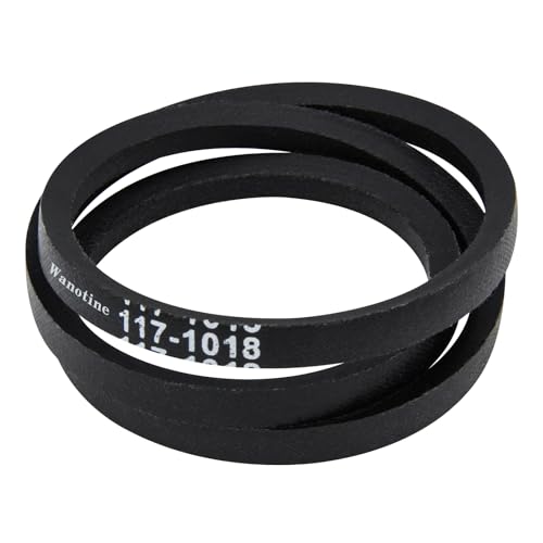 Wanotine 117-1018 V-Belt 3/8\" x 32.5\" Replaces Toro Recycler 22\'\' Drive Belt for Toro 20330, 20339, 20370, 20371, 20377, 20378, 20379 Lawn Mowers, Replaces 117-1018 Drive Belt (1-Pack)