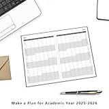 Academic Diary 2025-2026 Page a Day A5 Mid Year Diary 2025-2026 from August 2025 to July 2026 Back To School Daily Planner 25-26 Academic Diaries a5 for Home Bussiness Personal Use(Purple) - Image 7
