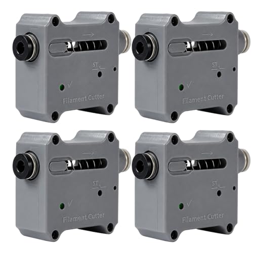 Kingroon (�L���O���[��) 1.75mm �t�B�������g�X�i�b�O�J�b�^�[ Bambu Lab AMS�t�B�[�_�[�p 4�p�b�N | 1.75mm�t�B�������g�̋@�B�I�����|����h�~�B�ُ�Ȓ�R�����炵�AAMS�o�b�N�A�b�v�X�v�[�������d���p������̂ɖ𗧂�