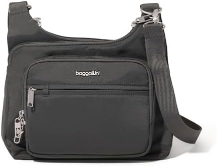 Baggallini womens Baggallini Securtex Anti-theft Crossover Crossb...